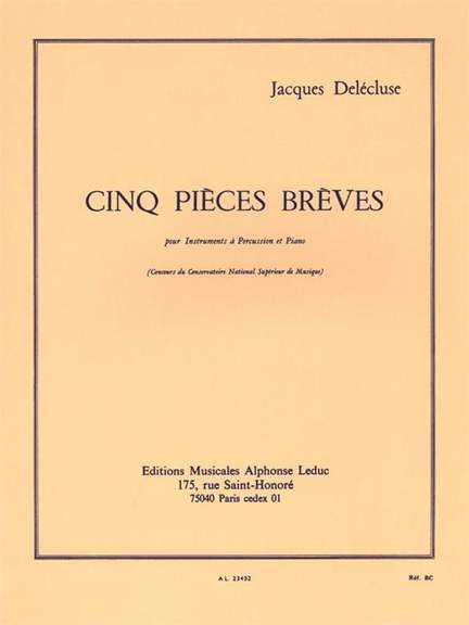 Jacques Delécluse: 5 Pieces Breves