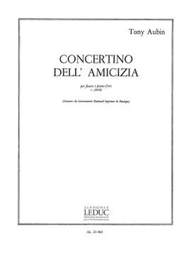 Tony Aubin: Concertino Dell Amicizia