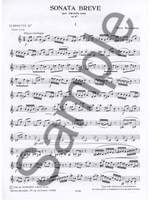 Pierre-Max Dubois: Sonata Brève For Clarinet Solo Product Image