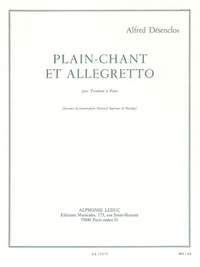 Alfred Desenclos: Plain-Chant Et Allegretto