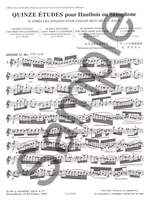André Cailliéret: 15 Études pour Hautbois ou Saxophone Product Image