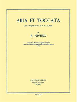 Niverd: Aria Et Toccata