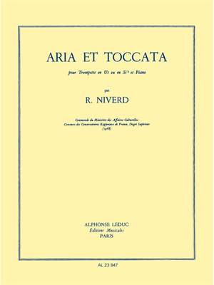 Niverd: Aria Et Toccata