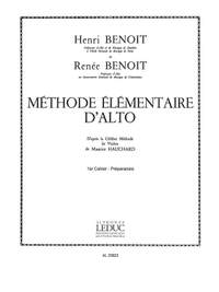 Henri Benoît_Renée Benoît: Méthode élémentaire d'alto Vol. 1