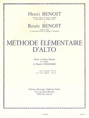 Henri Benoît_Renée Benoît: Méthode élémentaire d'alto Vol. 2