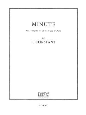 Franz Constant: Minute