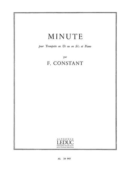 Franz Constant: Minute