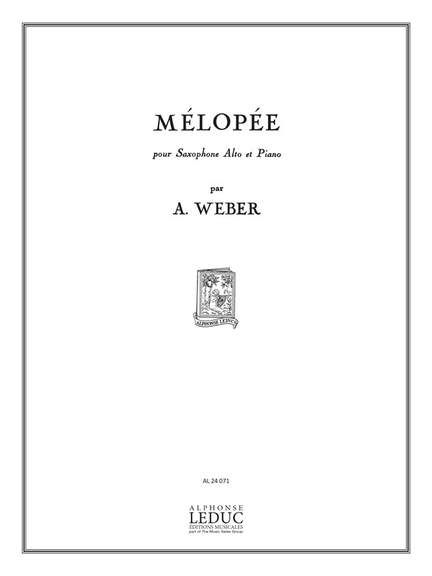 A. Weber: Mélopée