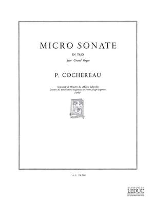 Cochereau: Micro Sonate En Trio