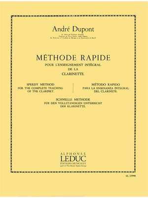 André Dupont: Andre Dupont: Methode rapide pour lEnseignement