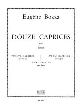 Eugène Bozza: 12 Caprices