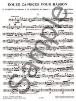 Eugène Bozza: 12 Caprices Product Image