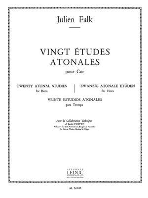 Julien Falk: 20 Etudes Atonales