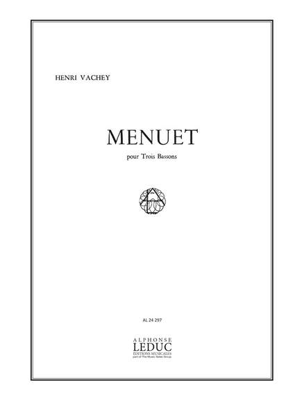 Henri Vachey: Menuet