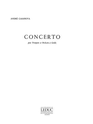 André Casanova: Concerto -Trompette Orchestre A Strings