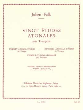 Julien Falk: 20 Etudes Atonales