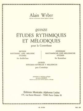 Alain Weber: Quinze Études Rythmiques et Mélodiques