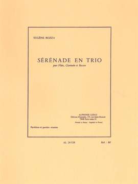 Eugène Bozza: Sérénade En Trio