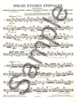 Roger Boutry: 12 Etudes Atonales Product Image