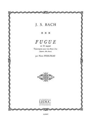 Johann Sebastian Bach: Fugue in C major