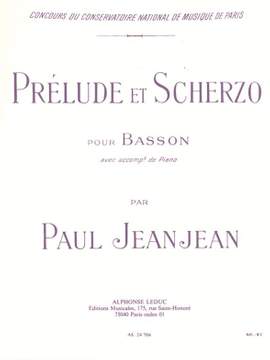 Paul Jeanjean: Prelude Et Scherzo