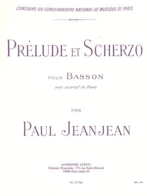 Paul Jeanjean: Prelude Et Scherzo