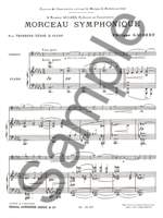 Philippe Gaubert: Morceau symphonique pour trombone ténor et piano Product Image