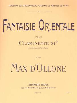 Max D'Ollone: Fantaisie orientale