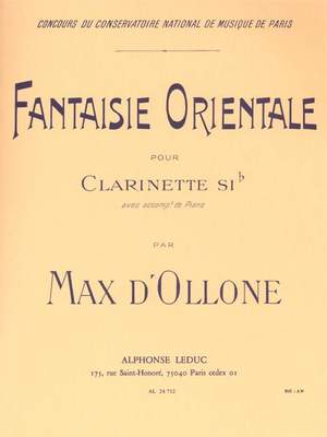 Max D'Ollone: Fantaisie orientale