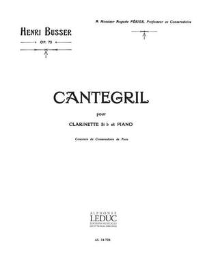 Henri Büsser: Cantegril Op72