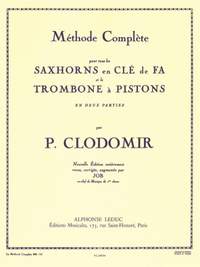 Pierre-François Clodomir: Méthode Complète pour tous les Saxhorns en Clé de
