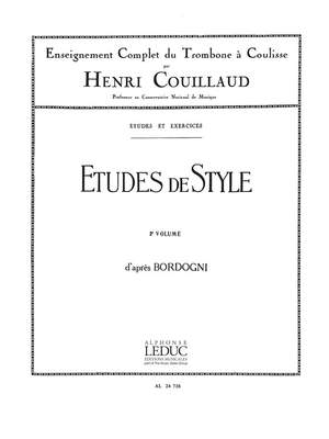 Henri Couillaud: Etudes de Style d'après Bordogni Vol. 2
