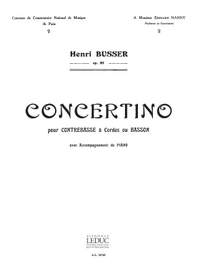 Henri Büsser: Concertino Op. 80