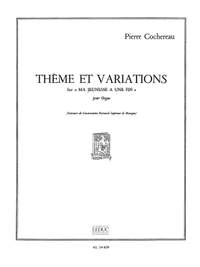 Cochereau: Theme Et Variations Op16