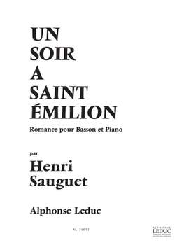 Henri Sauguet: Soir A Saint Emilion