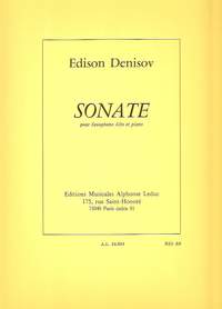 Edison Denisov: Sonata For Alto Saxophone And Piano