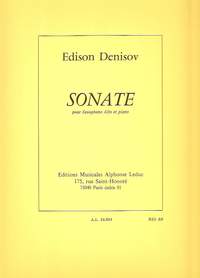 Edison Denisov: Sonate pour Saxophone Alto et Piano