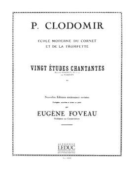 Pierre-François Clodomir: Etudes Chantantes(20)