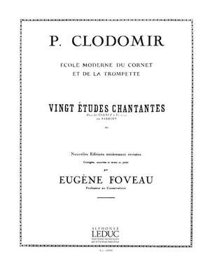 Pierre-François Clodomir: Etudes Chantantes(20)