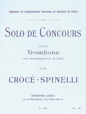 Bernard Croce-Spinelli: Solo De Concours