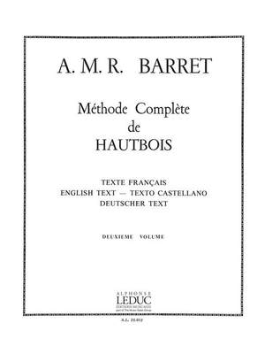 Apollon-Marie-Rose Barret: A.M.R. Barret: Methode complete Vol.2
