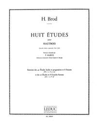 Henri Brod: 8 Etudes For Oboe Solo
