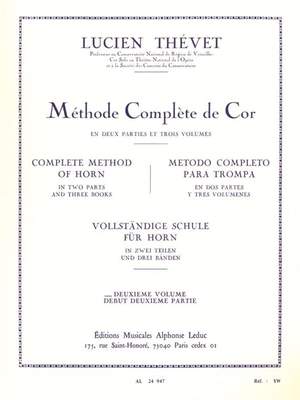 Thevet: Complete Method of Horn (Volume 2)