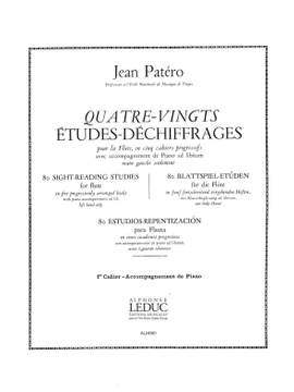 Jean Patero: Jean Patero: 80 Etudes de Dechiffrages Vol.1