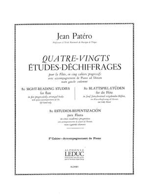 Jean Patero: Jean Patero: 80 Etudes de Dechiffrages Vol.1