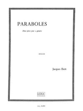 Jacques Ibert: Paraboles, 2 Pièces