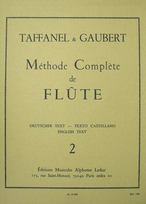 2 Paul Taffanel et Philippe Gaubert Vol Methode Complete de Flte