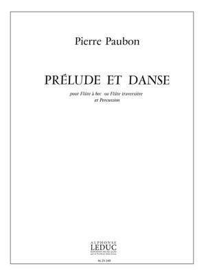 Pierre Paubon: Prelude et Danse