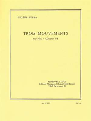 Eugène Bozza: Trois Mouvements