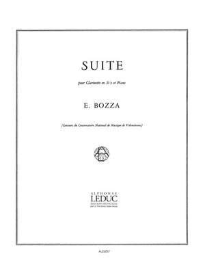 Eugène Bozza: Suite Pour Clarinette Et Piano